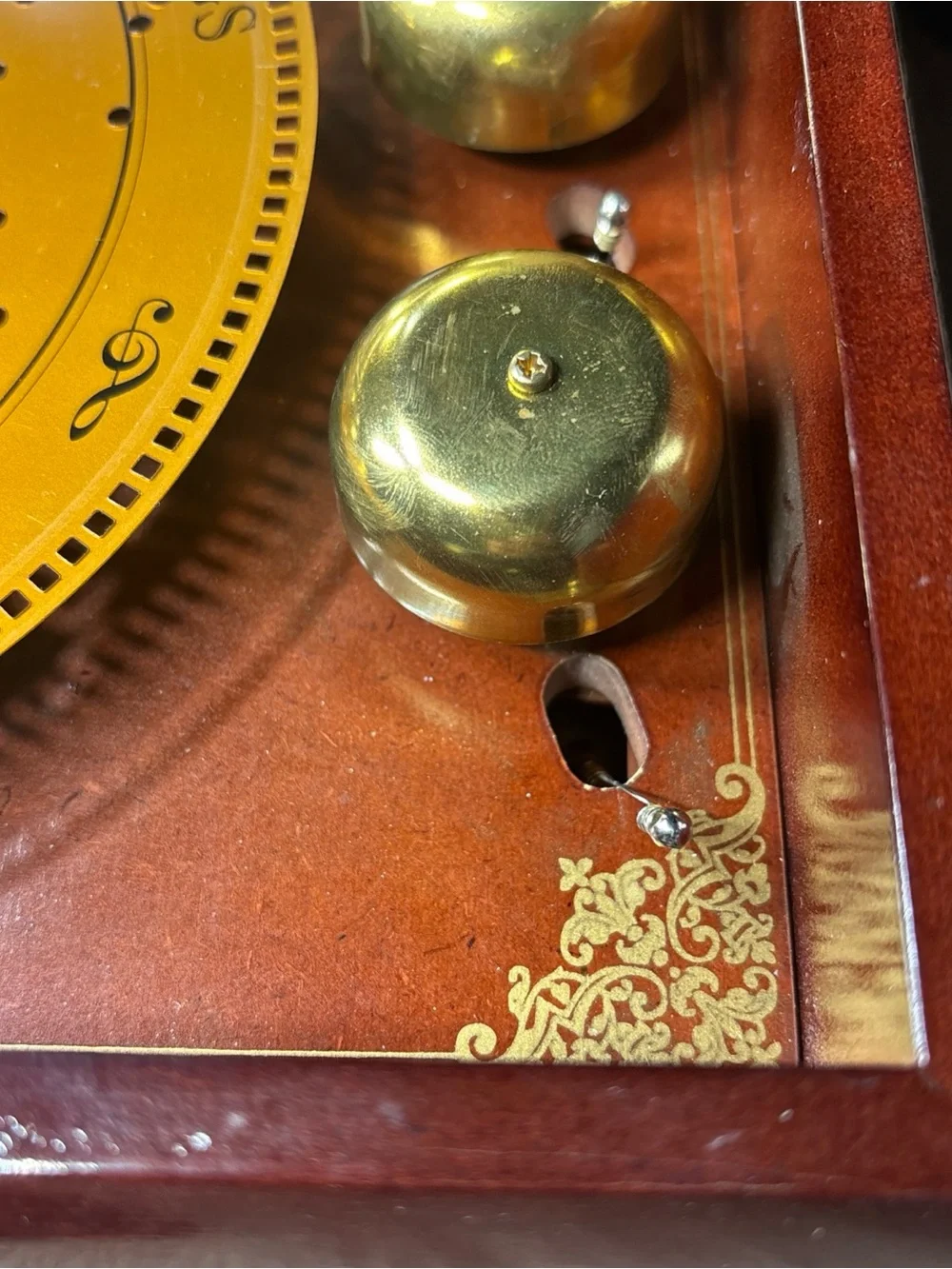 Mr. Christmas Musical Wall Decor Music Box “Wind Beneath My Wings” Wood Case